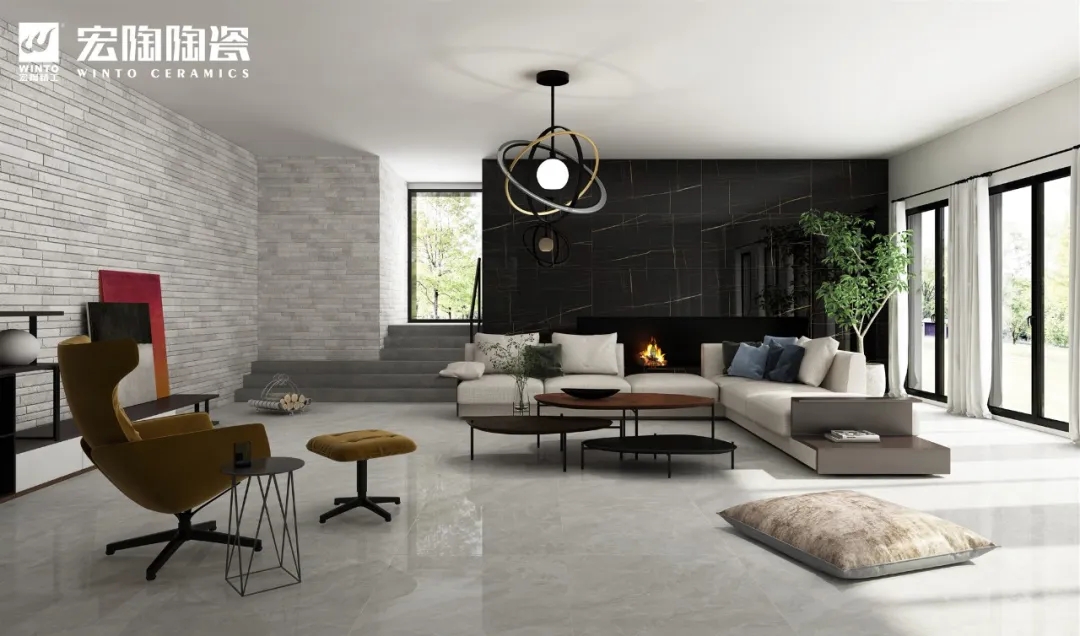 宏陶净界瓷砖效果图一