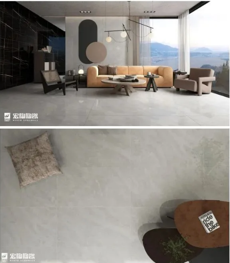 宏陶灰色瓷砖效果图展示
