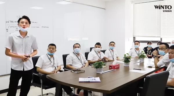 宏陶瓷砖培训会现场图片