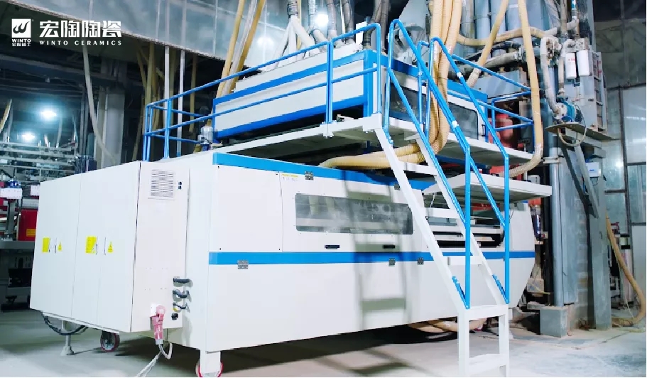 宏陶瓷砖数码智能布料系统