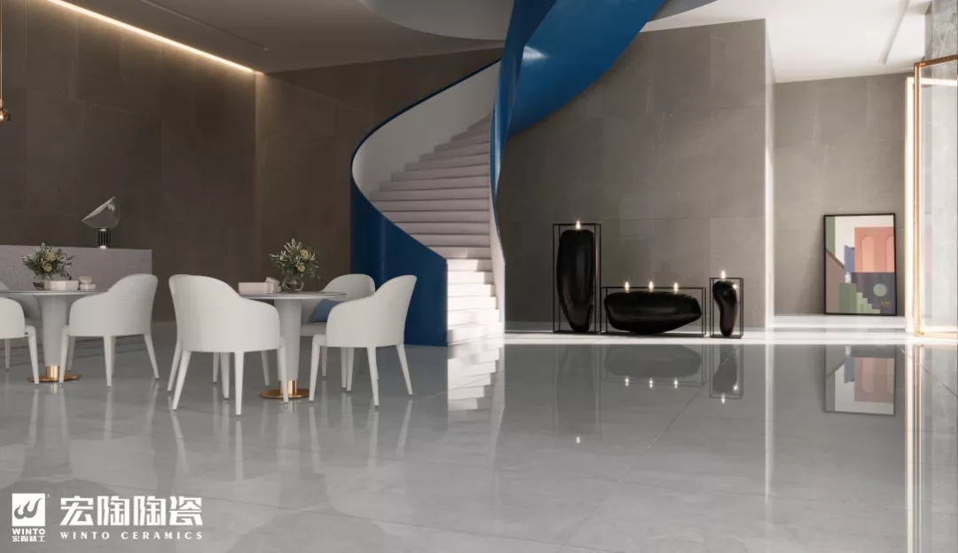 宏陶TPG1890233古云灰瓷砖地砖效果图
