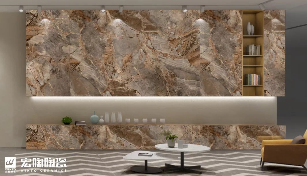 宏陶大板瓷砖和地砖效果图