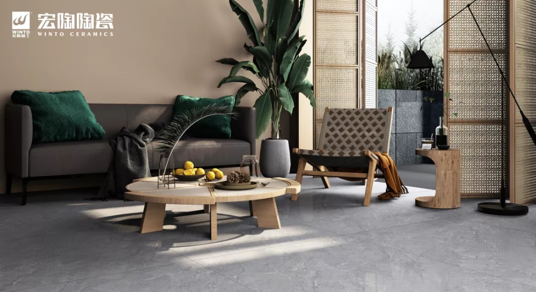宏陶瓷砖地砖装修效果