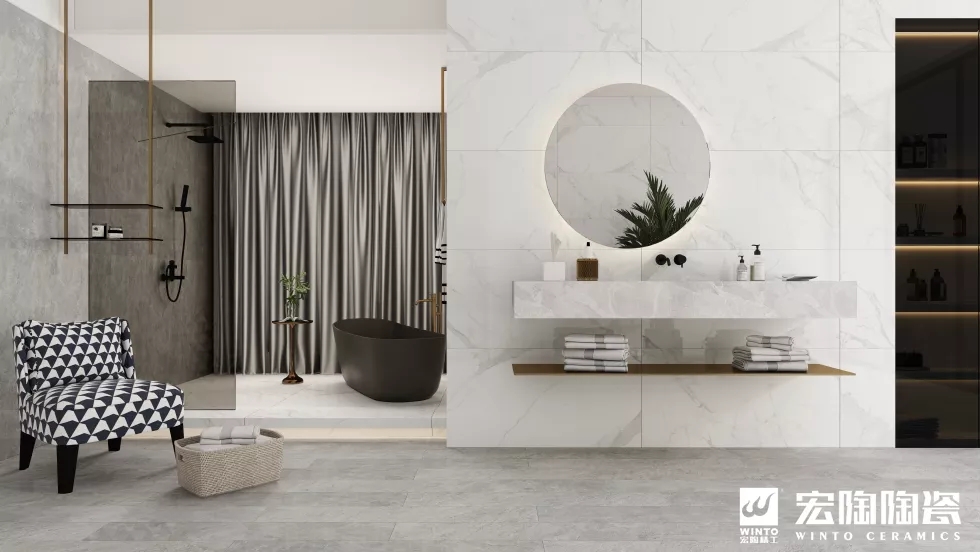 宏陶瓷砖装修效果图