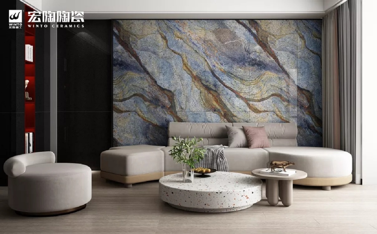 宏陶陶瓷品牌陶瓷大板装修效果图