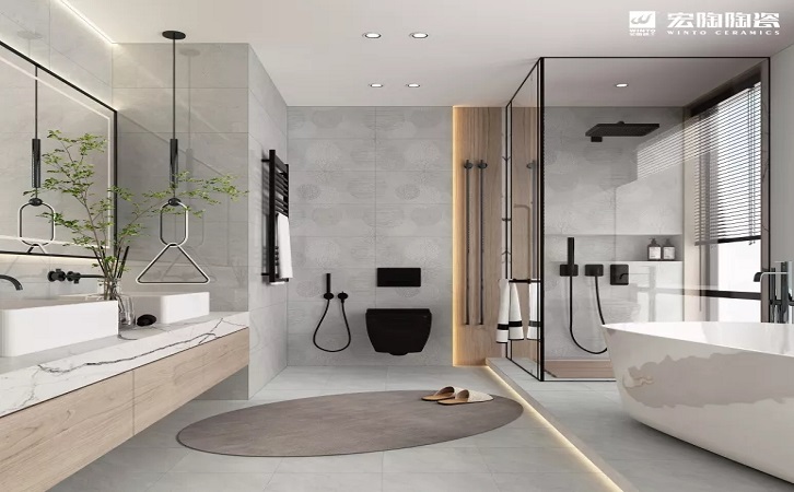 宏陶陶瓷品牌瓷片装修效果图