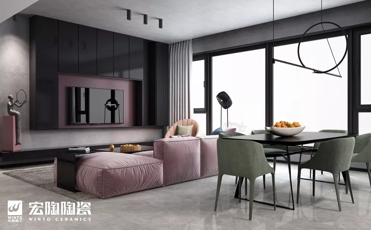 宏陶瓷砖装修效果图