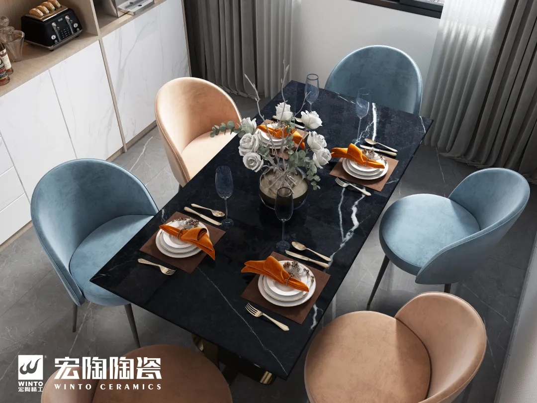 宏陶岩板耐腐蚀图