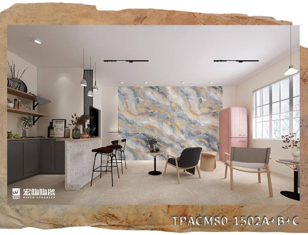 宏陶瓷砖地砖戏精人格浪漫派装修效果图