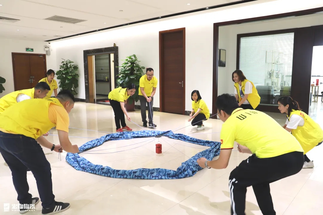 宏陶Game 1合力搭建游戏图