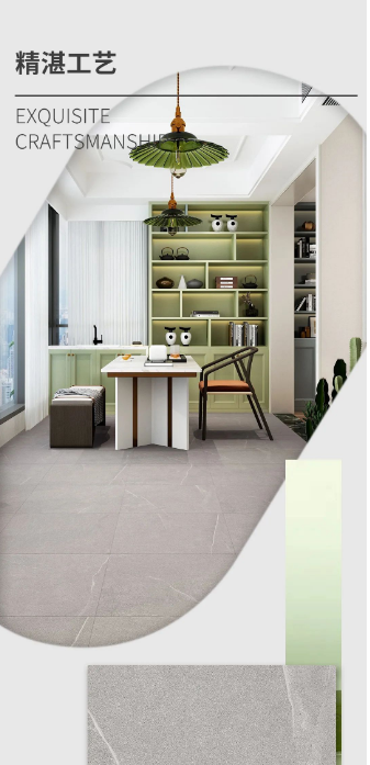 宏陶地砖.瓷砖TG60199珀斯深灰防滑系列效果图